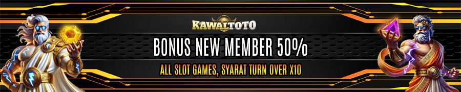 BONUS NEW MEMBER 50%